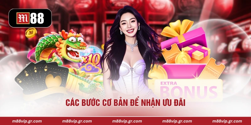 Đăng Ký Mới Tặng 88K - Cơ Hội Đổi Đời Cực Nhanh Cùng M88 Các bước cơ bản để nhận ưu đãi